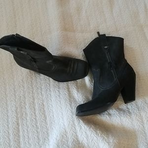 Harley-Davidson Black Heeled Boots